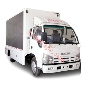 mobile ISUZU LED truck