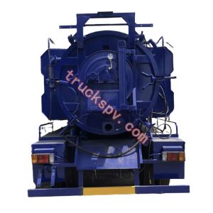 :sewage suction truck with high pressure jetting