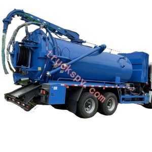 jetting combined sewer suction truck