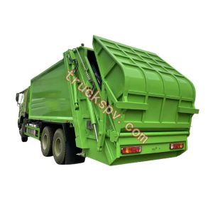 HOWO compactor garbage truck also named(HOWO rubbish truck , waste tranport truck ,HOWO compression garbage truck ,sanitation truck, sanitation vehicle ,HOWO compactor garbage truck, waste compactor truck shows on www.truckspv.com