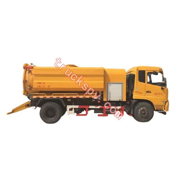 dongfeng pressure clean sewer truck