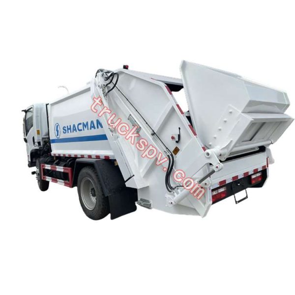 compated garbage truck