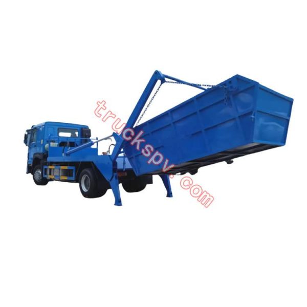 HOWO skip container garbage truck