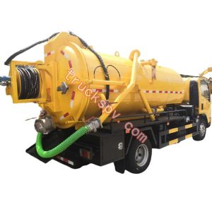 ISUZU sewer dredging and cleaning vehicle