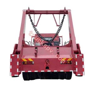 HOWO swing hook container garbage truck 