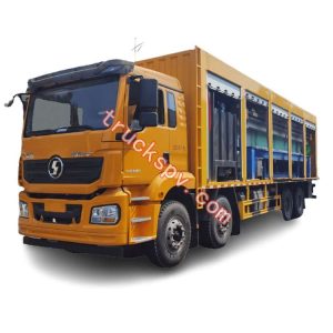 shacman sludge purfication clean truck shows on www.isuzu-truck.com