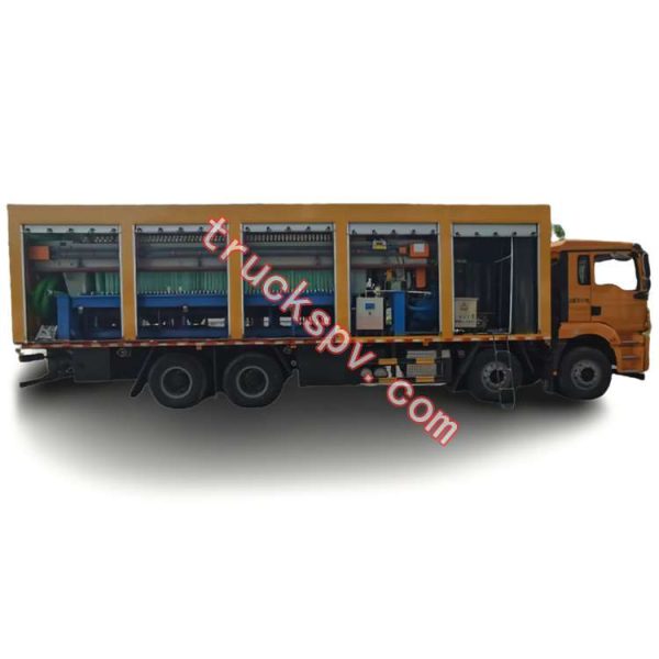 shacman sewage treatment and purification vehicle shows on www.isuzu-truck.com