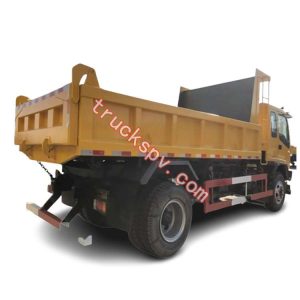 FVR ISUZU dumping truck minitruck shows on truckspv.com