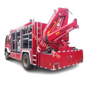 FVR ISUZU euipment crane fire truck