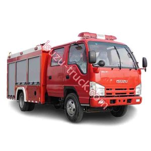 ISUZU ELF fire engine fire tanker tender shows on www.truckspv.com