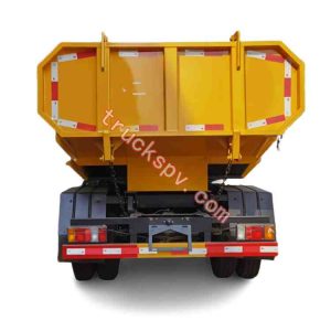 ISUZU waste loader tipper truck shows on truckspv.com