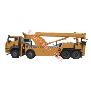 8x4 SINOTRUCK breakdown vehicle with one 360 rotator crane shows on truckspv.com