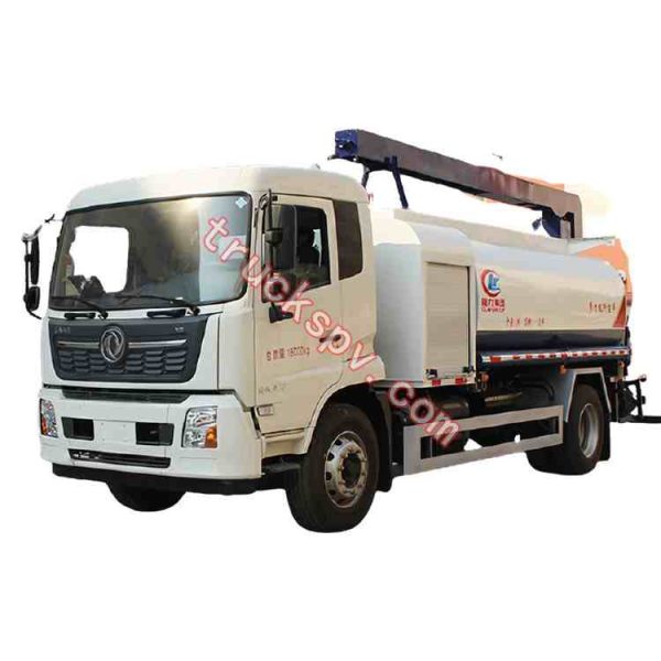 disinfection vehicle mobile water truck with disinfect equipment shows on truckspv.com