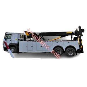 rotator 25tons heavy wrecker mounted 2 sets winches on it shows on truckspv.com