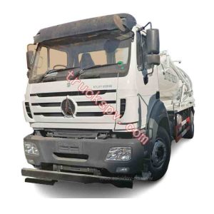 benz sewage vacuum truck with 20000Liters vacuum tank shows on truckspv.com