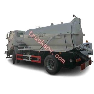 north benz sewage suction truck benth vacuum septic tank sanitation shows on truckspv.com