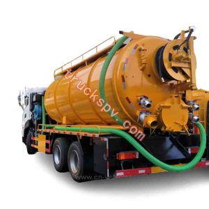 jetting sewage clean suction truck shows on truckspv.com