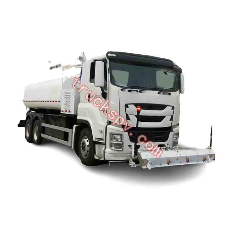 ISUZU GIGA water tank truck shows on truckspv.com