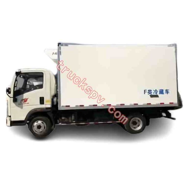 africa HOWO refrigerated truck order shows on truckspv.com