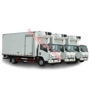 kv600 20cbm freezer box vehicle shows on truckspv.com