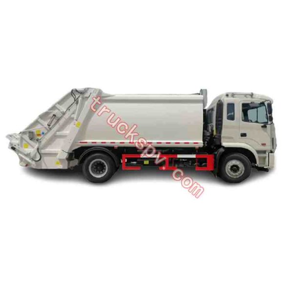 cargo of garbage truck shows on truckspv.com