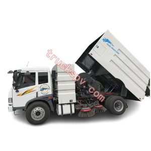 4x2 LHD street sweeping truck shows on truckspv.com
