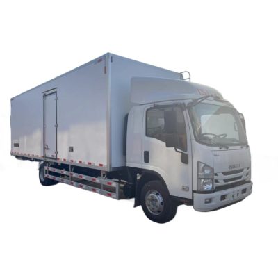 isuzu refrigerator truck exported to russia