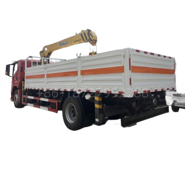 ISUZU FTR stiff crane mounted lorry