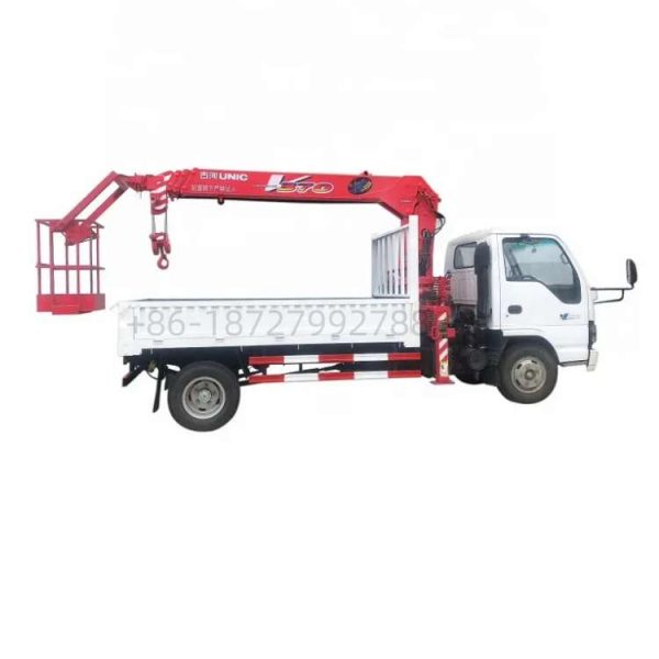 manlift crane truck