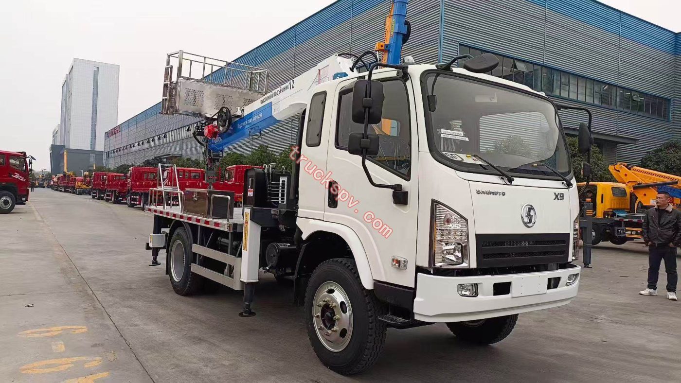 shacman euro 2 manlifter 