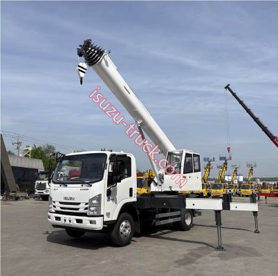 isuzu crane truck